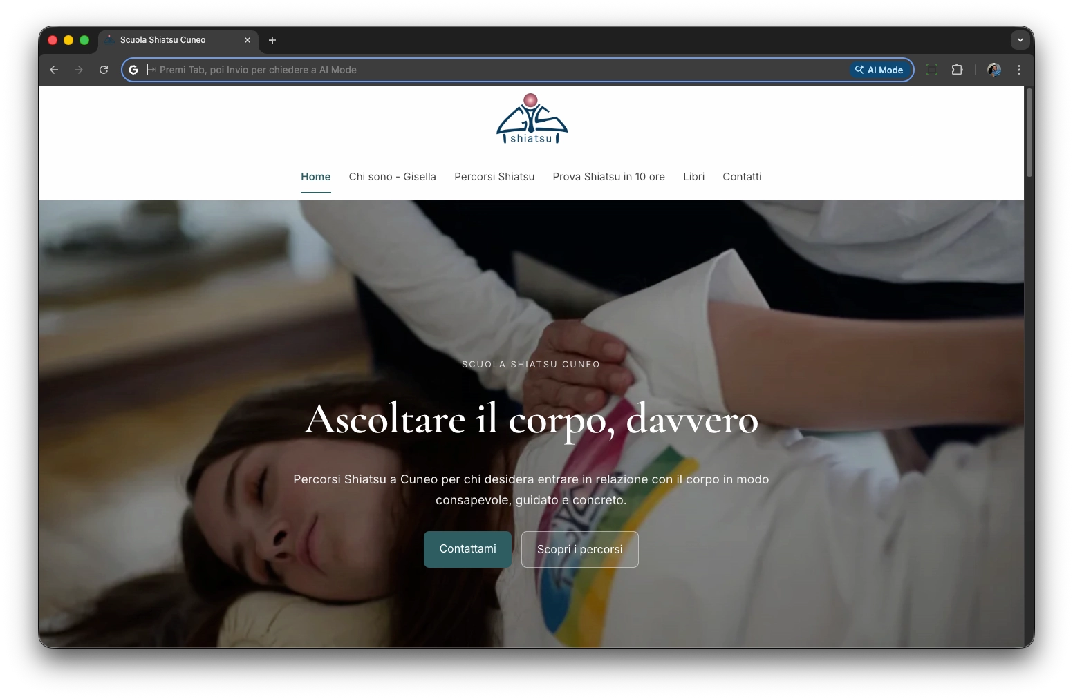 Scuola Shiatsu Cuneo – Sito Web Accademia Shiatsu